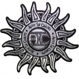 Sun Logo [silver, CUT OUT] - PATCH