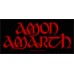 AMON AMARTH red logo - PATCH