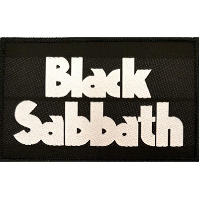 BLACK SABBATH logo - PATCH