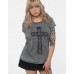 cross logo [BURNOUT] - GIRLIE