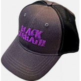 wavy purple logo [GRAY] - BASEBALL CAP