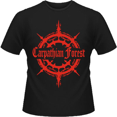 CARPATHIAN FOREST red logo - TS