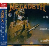So Far, So Good... So What! CD