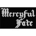 MERCYFUL FATE logo - PATCH