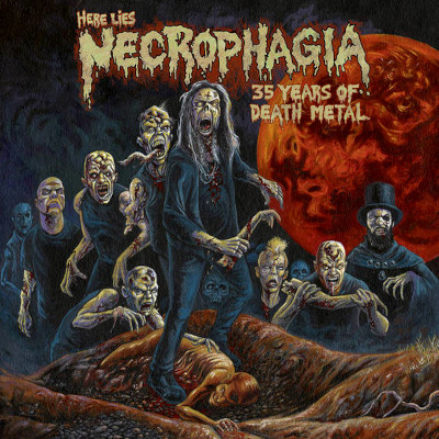 Here Lies Necrophagia: 35 Years of Death Metal CD