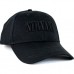 black logo - BASEBALL CAP