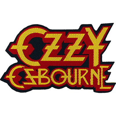 OZZY OSBOURNE logo [cut out] - PATCH