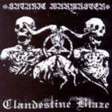 CLANDESTINE BLAZE / SATANIC WARMASTER split CD